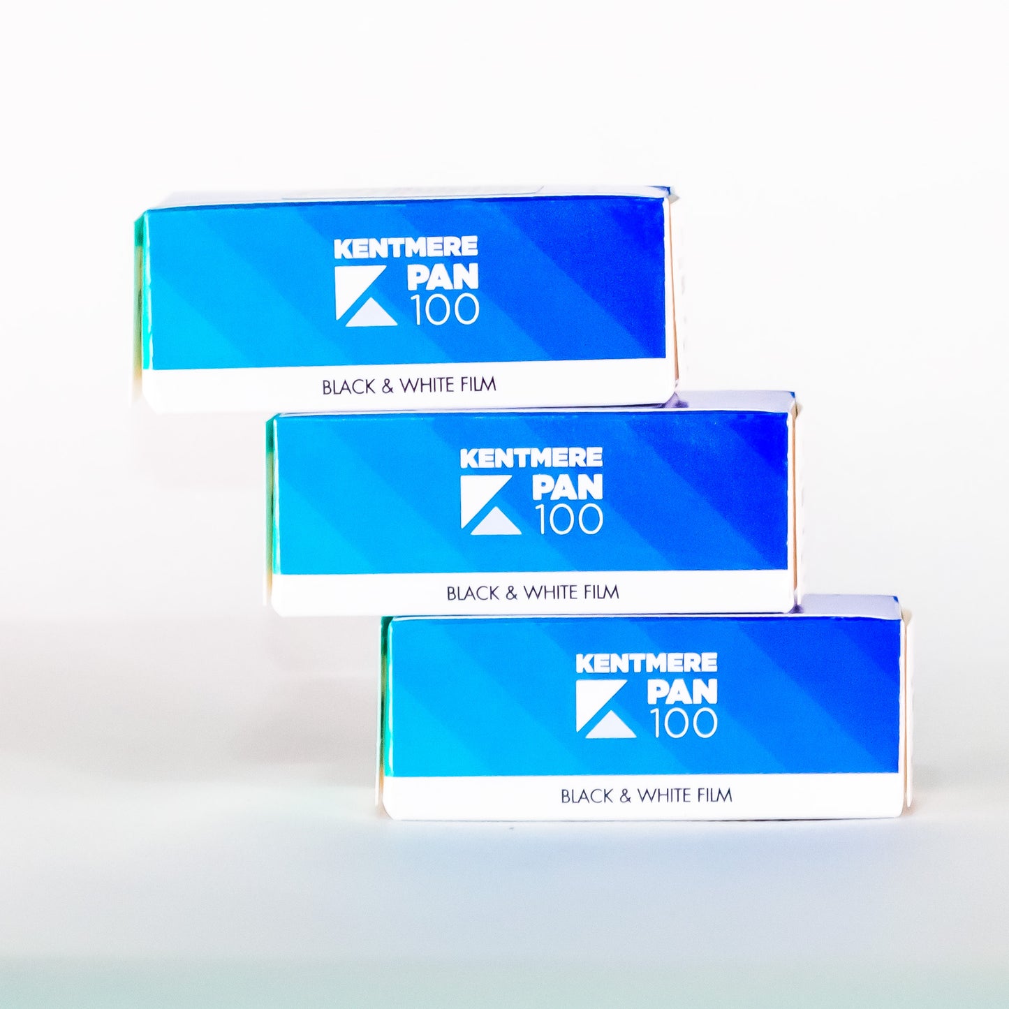Kentmere Pan ISO 100 120 mm - paquete con 3 pz