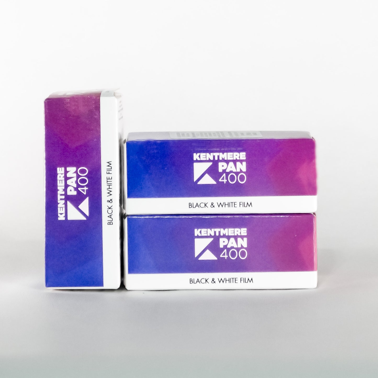 Kentmere Pan ISO 400 120 mm - paquete con 3 pz