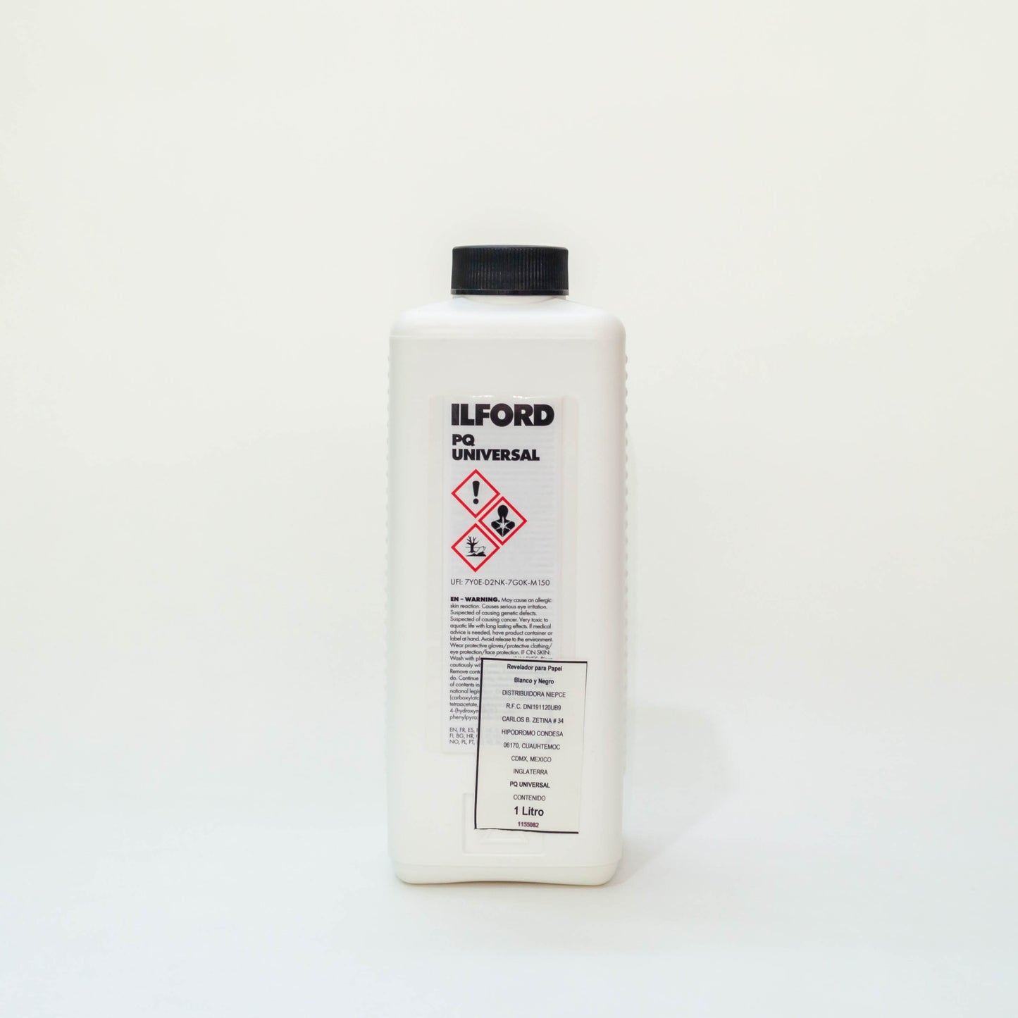 REVELADOR FOTOGRAFÍA LÍQUIDO CONCENTRADO PARA PAPEL B&N ILFORD PQU 1L