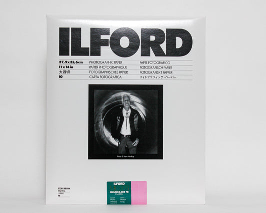 Papel fotográfico ILFORD MGFB Classic Glossy 11"x14 10H