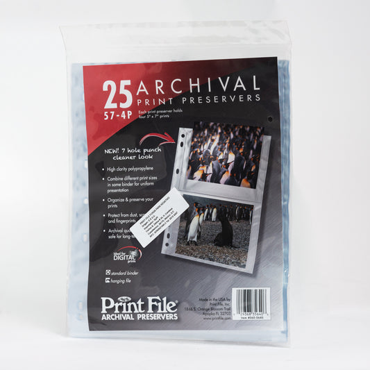 MICA PARA FOTO 57-4P 25 HOJAS PRINT-FILE