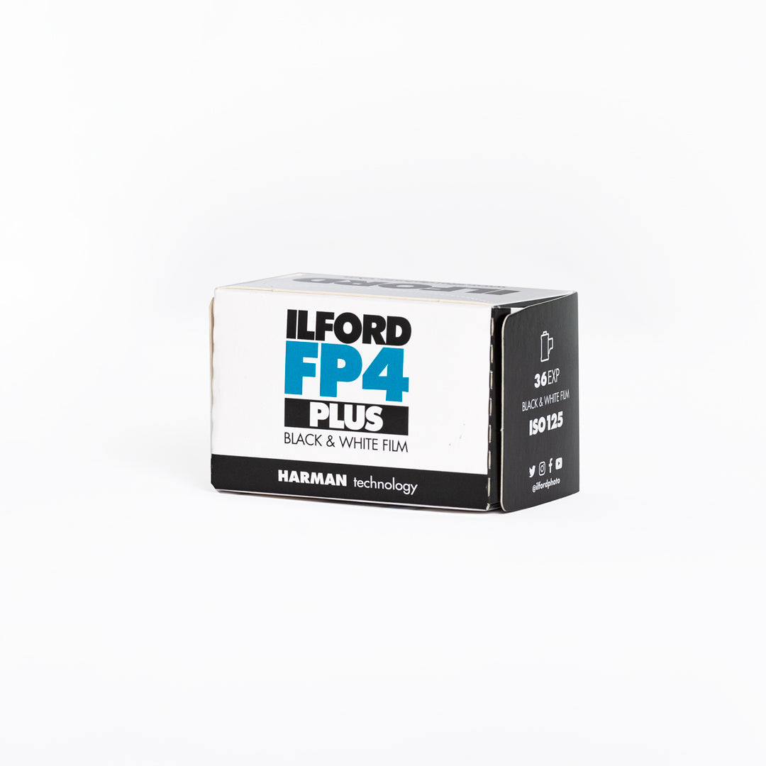 PAQUETE DE 3 PIEZAS DE PELÍCULA FOTOGRÁFICA B&N ILFORD FP-4 125 135 36 EXP