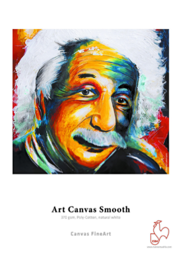 PAPEL FOTOGRÁFICO HAHNEMÜHLE CANVAS SMOOTH 370g 44"x12m