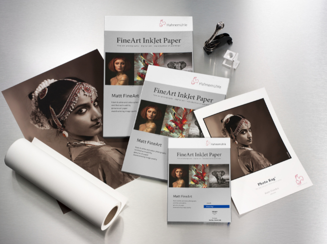 PAPEL FOTOGRÁFICO HAHNEMÜHLE PHOTO RAG 308g 10cmx15cm 30HOJAS