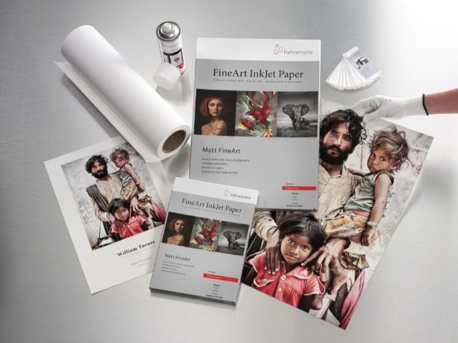 PAPEL FOTOGRÁFICO HAHNEMÜHLE WILLIAM TURNER 190g A3 25 HOJAS