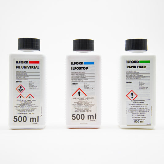 KIT QUÍMICOS PARA REVELADO DE PAPEL B&N