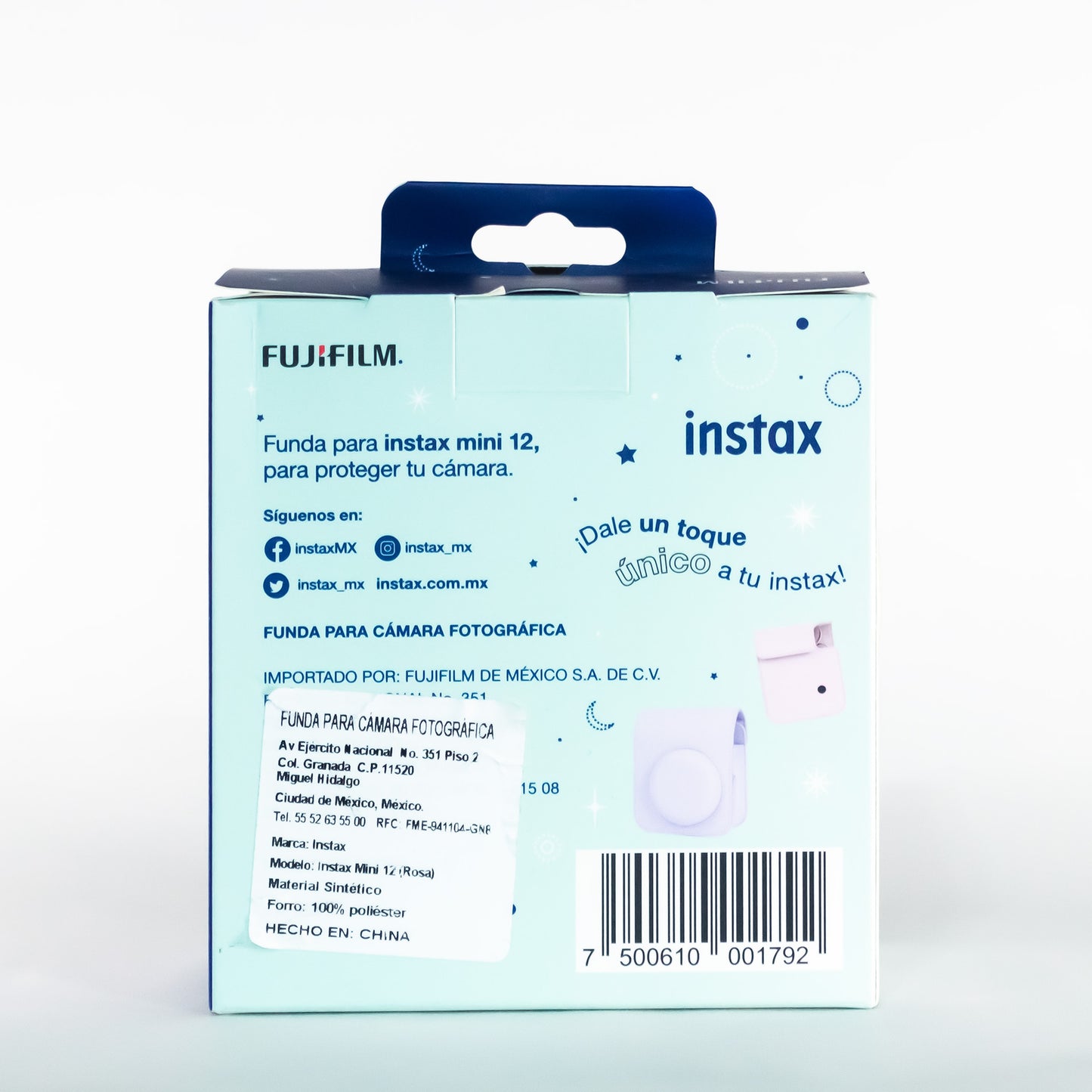 Funda para cámara instantánea Instax mini 12