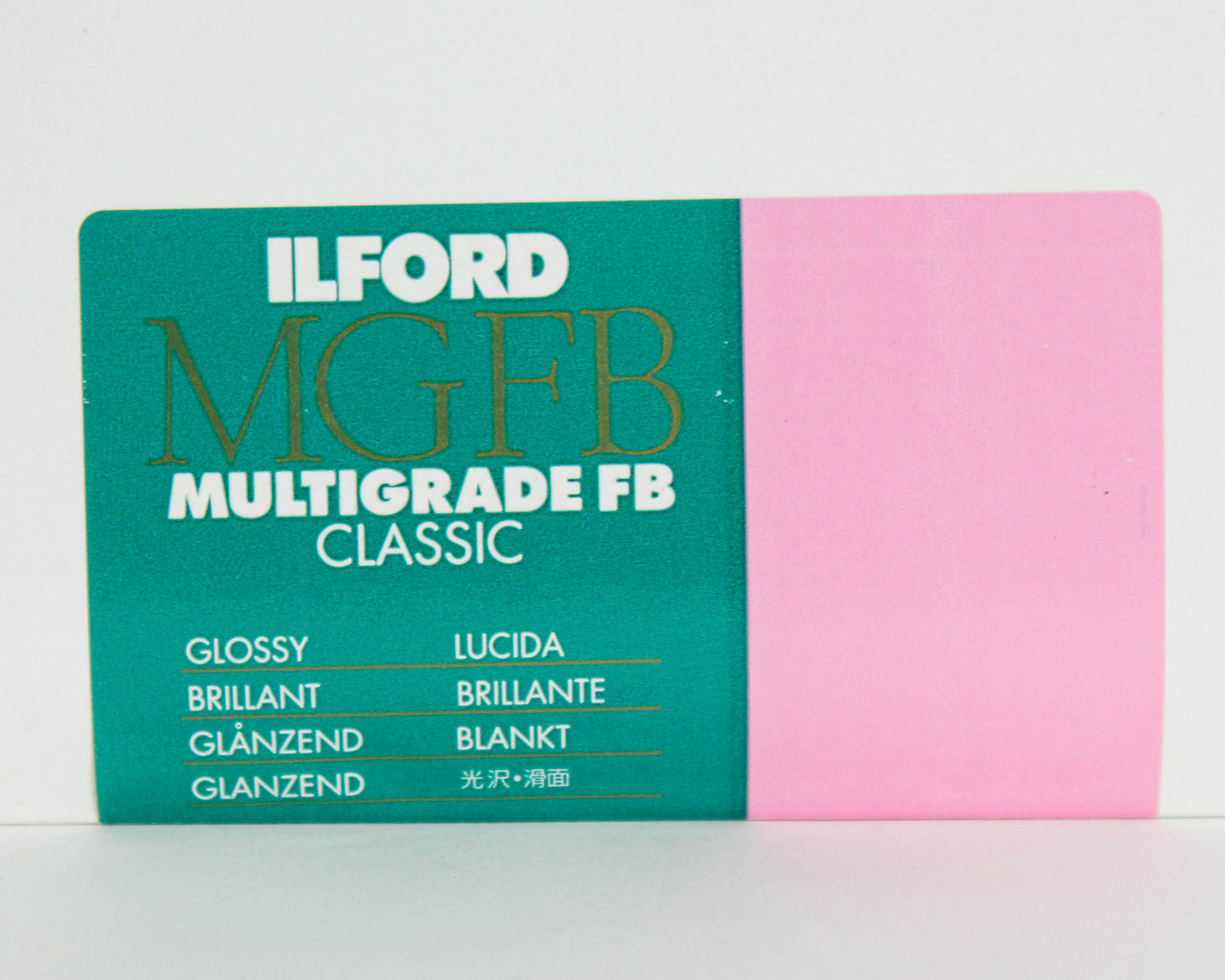 Papel fotográfico ILFORD MGFB Classic Glossy 11"x14 10H